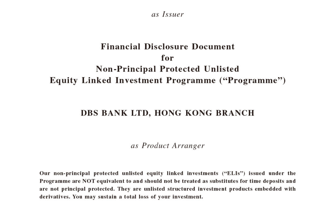 DBS Bank Ltd, Hong Kong Branch