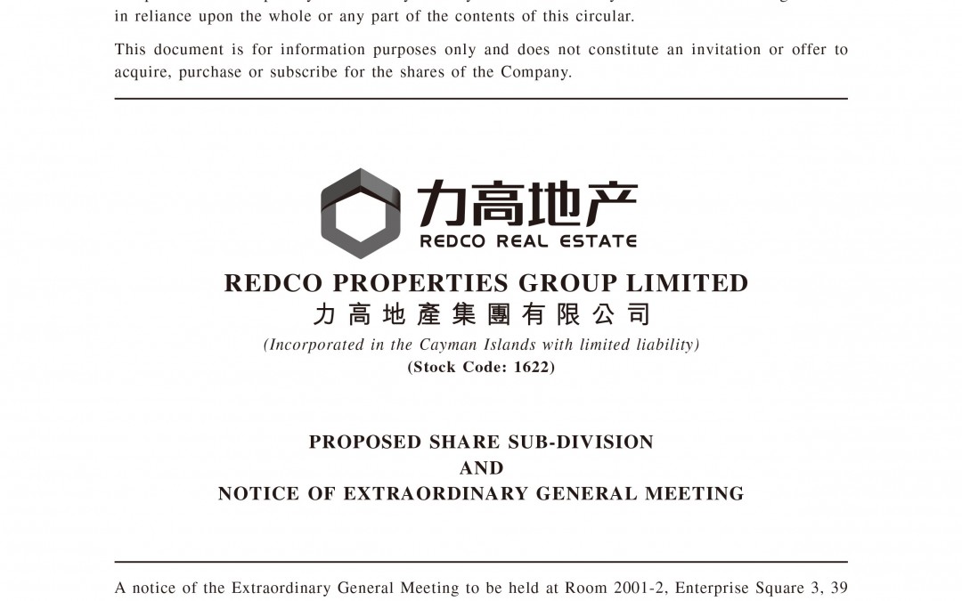 Redco Properties Group Limited