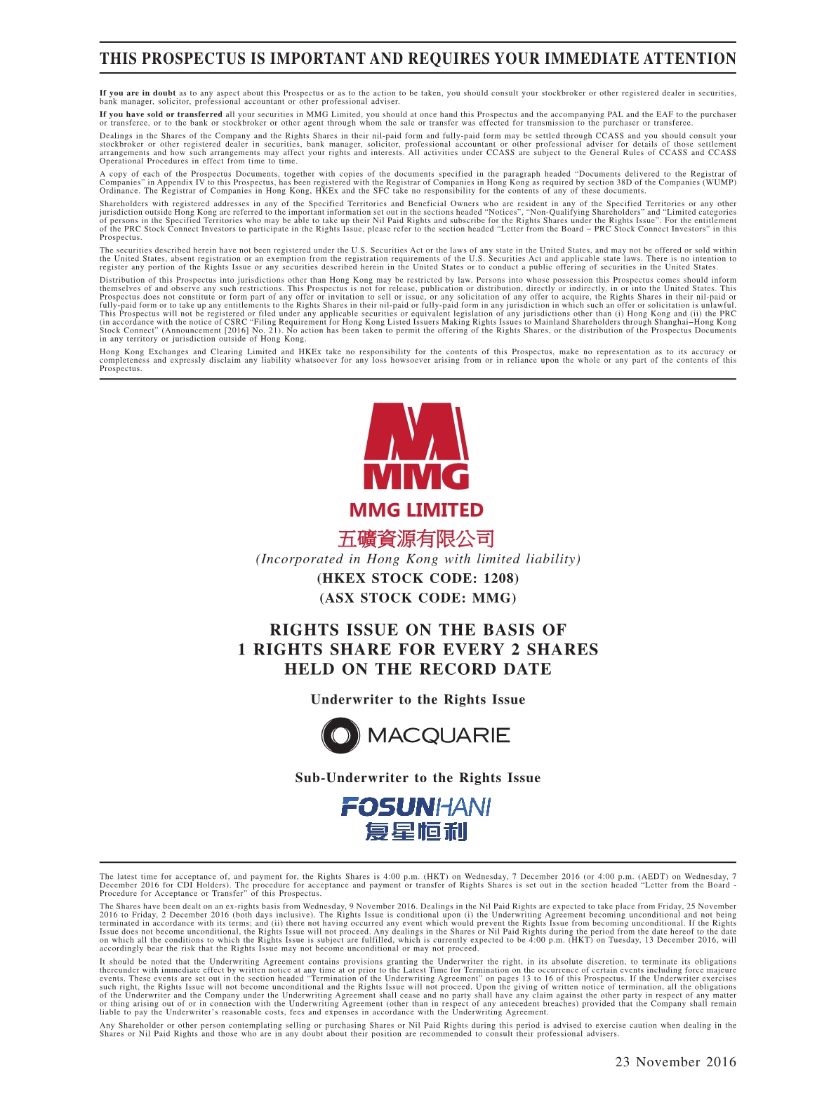 MMG Limited