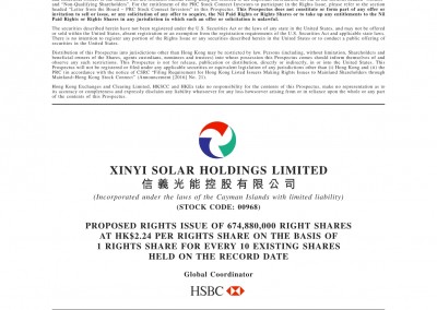 Xinyi Solar Holdings Limited