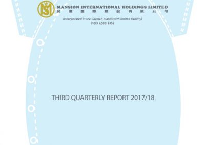 Mansion International Holdings Limited