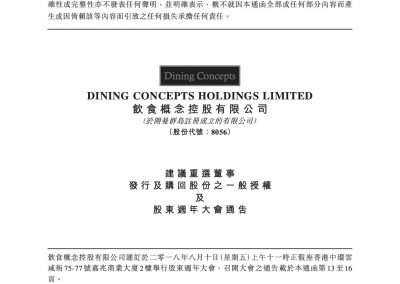 饮食概念控股有限公司