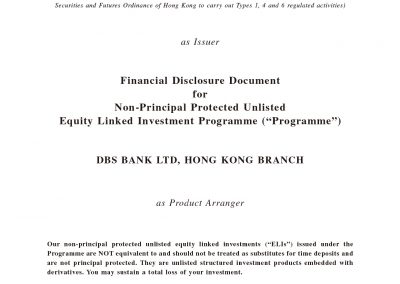 DBS Bank Ltd, Hong Kong branch