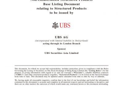 UBS AG