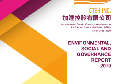 CTEH INC. ESG