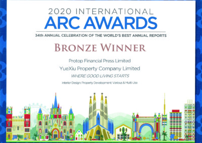 Yuexiu Property Company Limited 2020 Bronze Award Various & Multi-Use
