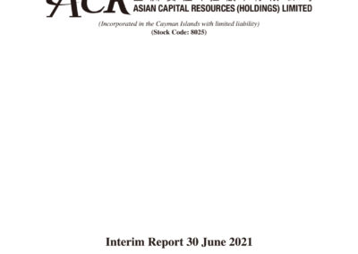 ASIAN CAPITAL RESOURCES (HOLDINGS) LIMITED