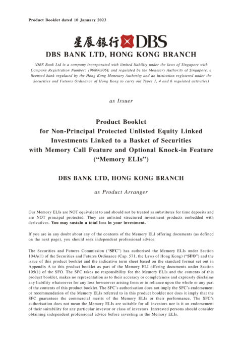 DBS Bank Ltd, Hong Kong Branch