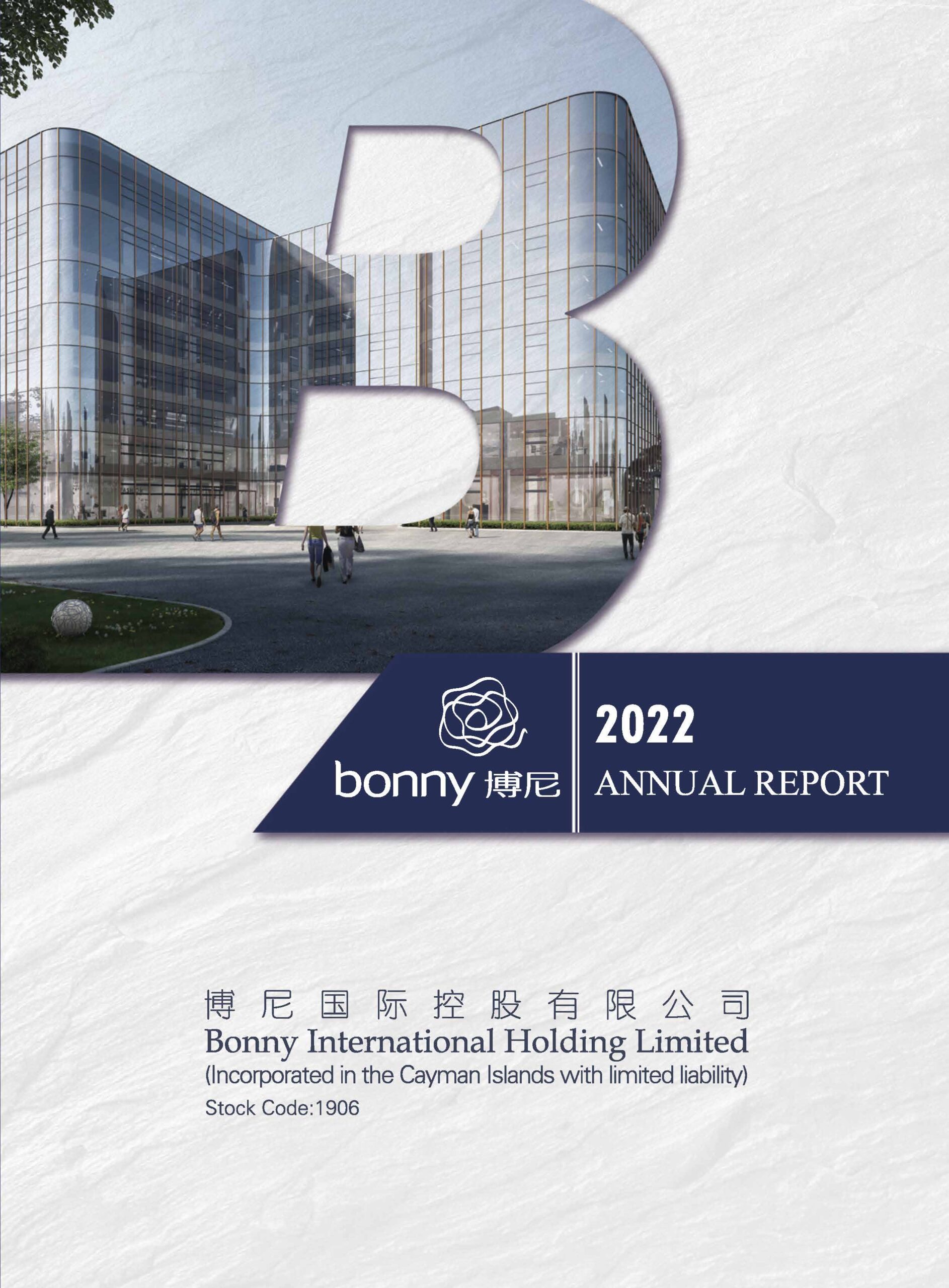 BONNY INTERNATIONAL HOLDING LIMITED
