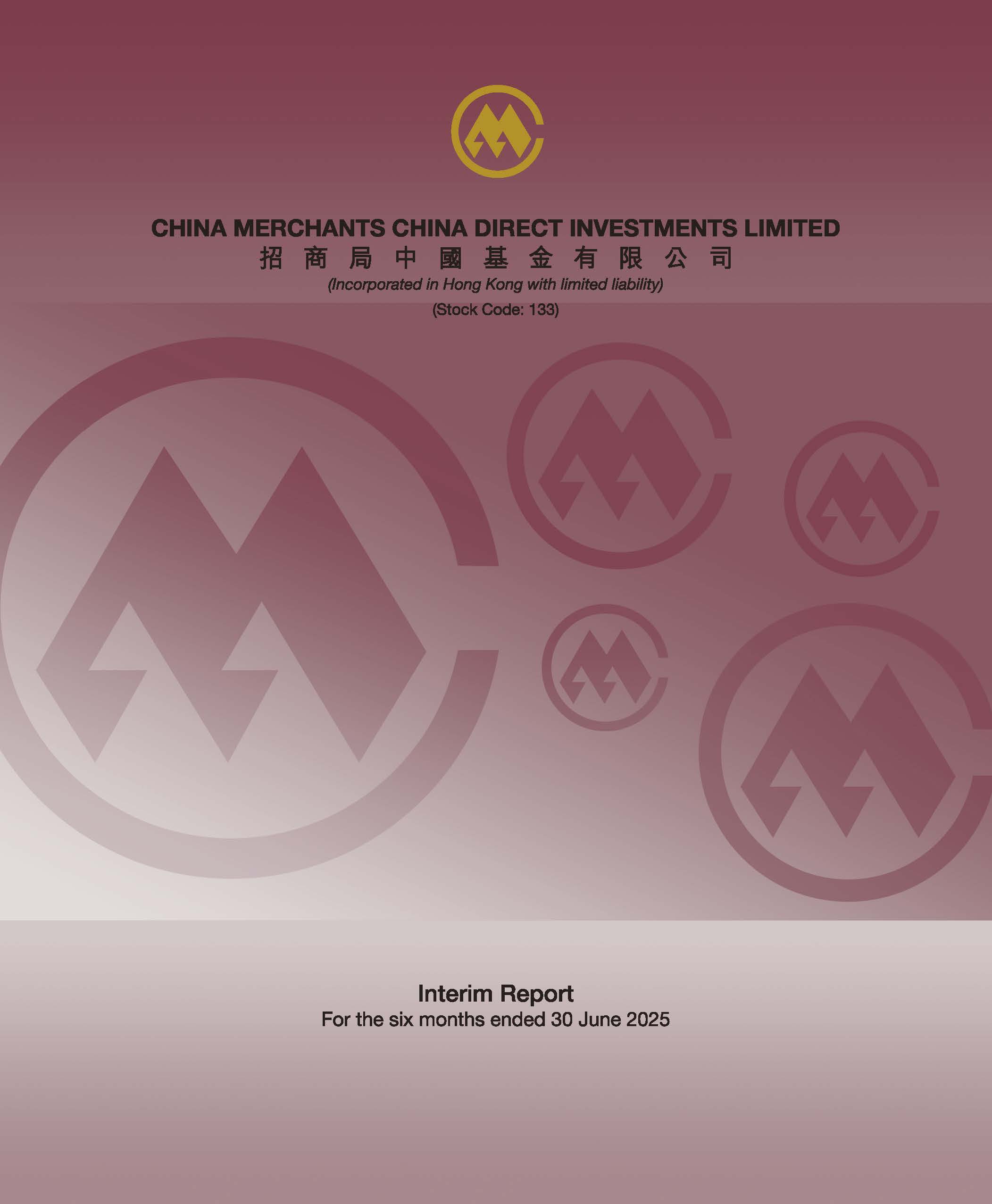 CHINA MERCHANTS CHINA DIRECT INVESTMENTS LIMITED